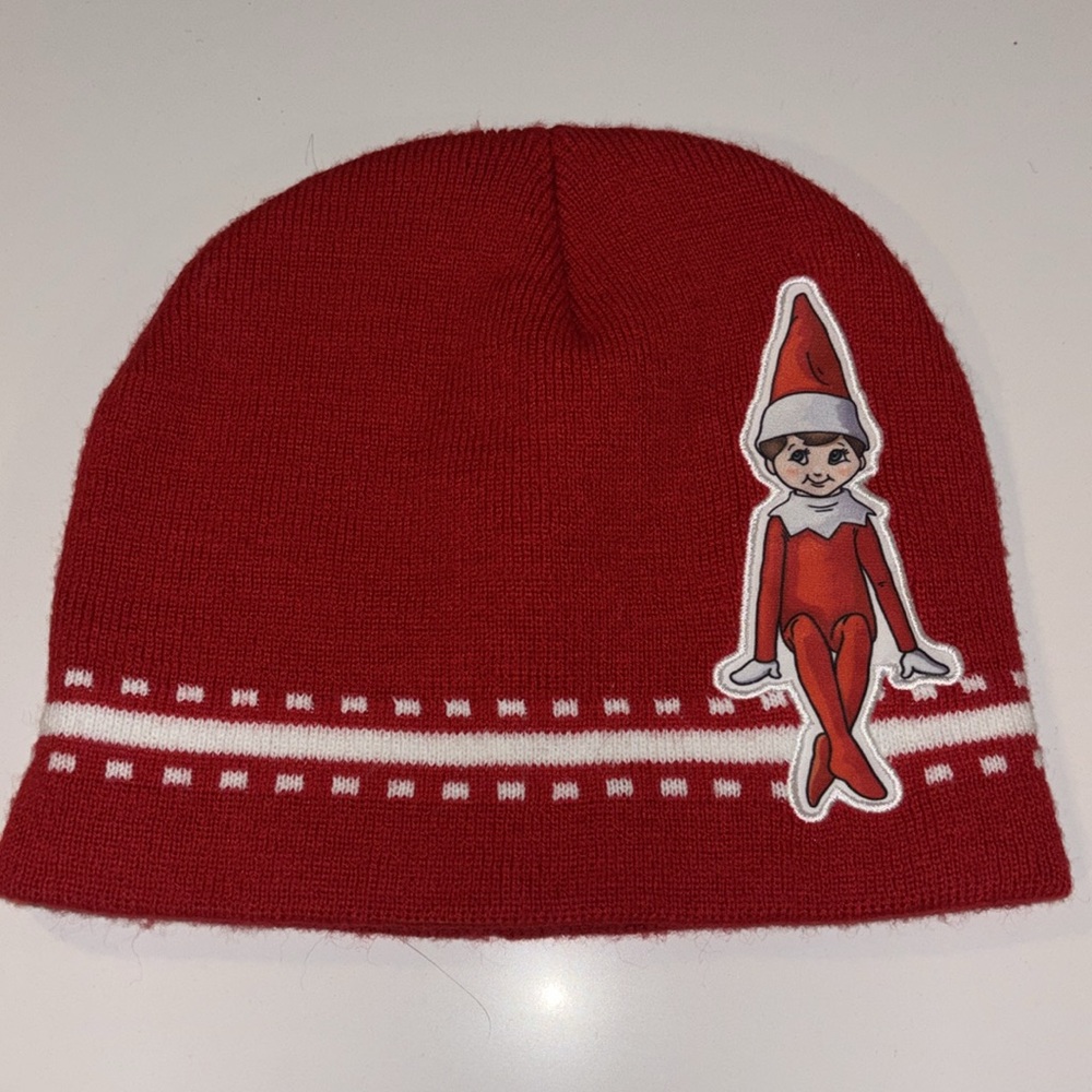 Elf on the Shelf Red Beanie